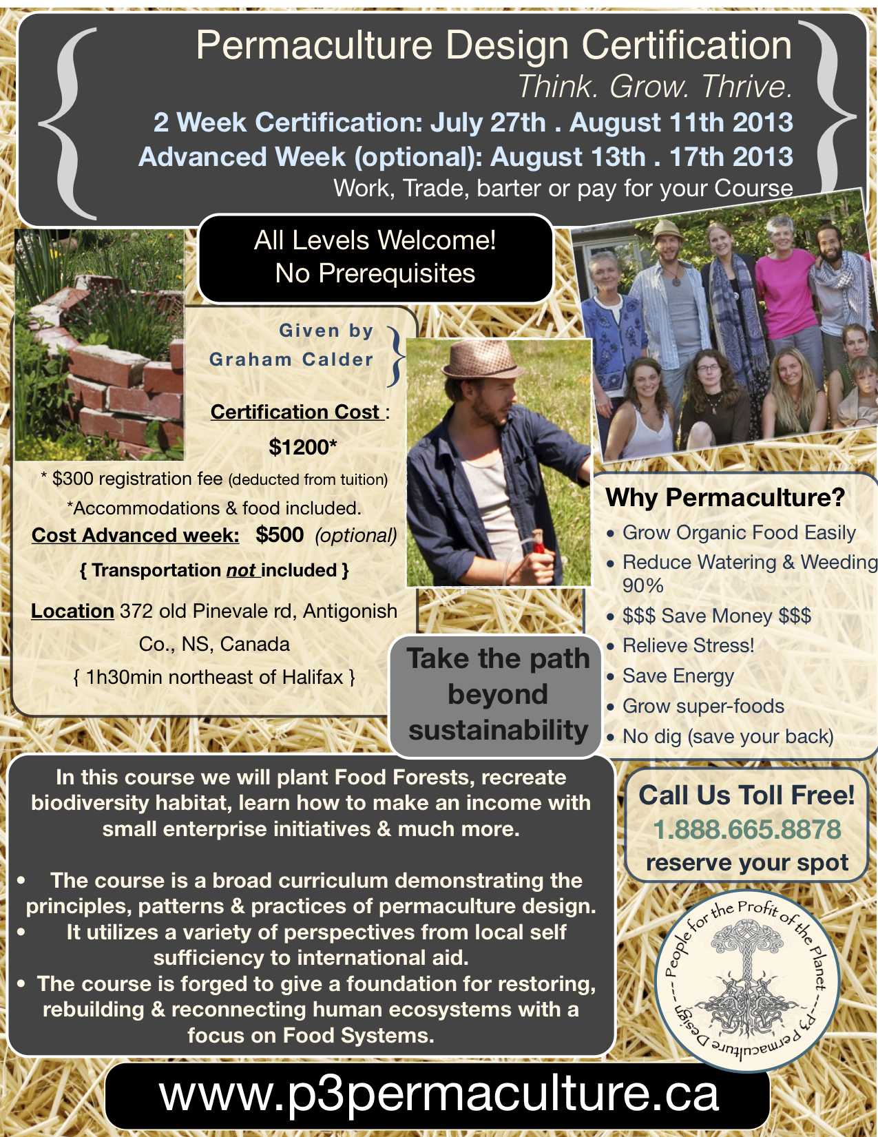 permaculture design course, Nova Scotia